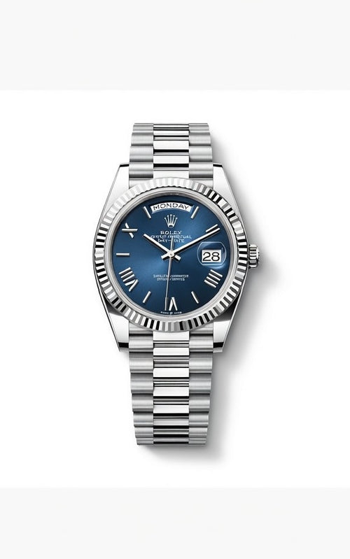 Rolex Day-Date Blue Dial
